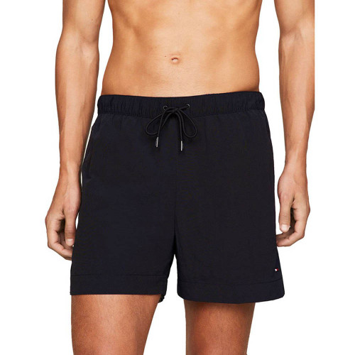 Tommy Hilfiger Ανδρικό μαγιό TH Essential Drawstring Mid Length Swim Shorts